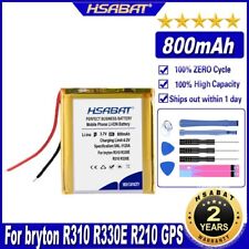 HSABAT-Bateria para Bryton, R310, R330E, R210, 800mAh, Baterias GPS comprar usado  Enviando para Brazil