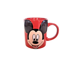 Caneca de café 3D Mickey Mouse Disney Jerry Leigh vermelha 12 oz comprar usado  Enviando para Brazil