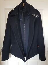 Superdry navy label for sale  HULL
