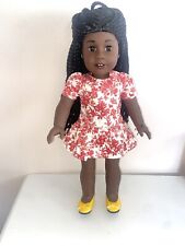 Boneca American Girl Truly Me afro-americana trançada cabelo longo personalizada com extras comprar usado  Enviando para Brazil