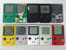 Usado, Lote 10 Nintendo Gameboy Pocket GBP console cor aleatória Japanese Sucata Para Peças comprar usado  Enviando para Brazil