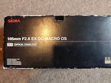 Sigma 105mm optical for sale  ROMFORD