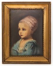 Pintura a óleo emoldurada a bordo de HENRI LEBASQUE retrato pós-impressionista francês comprar usado  Enviando para Brazil
