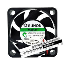 1 pcs SUNON 4CM MF40101V2-10000-A99 12V 0.59W Ultra Quiet Cooling Fan for sale  Shipping to South Africa