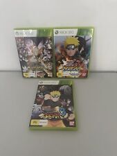 Naruto Xbox 360 pacote ultimate Ninja Storm x 3 todo completo muito bom estado frete grátis comprar usado  Enviando para Brazil