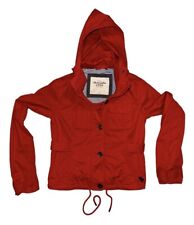 Usado, Abercrombie & Fitch Women’s Hooded Jacket / Pockets. Red / Size Small. comprar usado  Enviando para Brazil