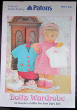 Patonspbn 346 doll for sale  BROMLEY