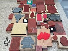 Craft wooden stamps for sale  WILLENHALL