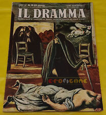 Dramma 1946 copertina usato  Salo