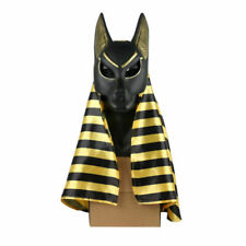 Máscara egípcia Anúbis máscara lobo peça de cabeça cosplay máscara de Halloween adereços comprar usado  Enviando para Brazil