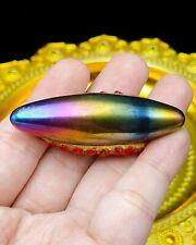 Amuleto protetor amuleto arco-íris magnético pedra Leklai torpedo esculpido LP Toh #3884 comprar usado  Enviando para Brazil