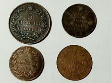 Usato, Lotto monete Regno d'Italia- 2 cent 1861,2 cent, 2 cent 1867,1903 - 5 cent 1861M usato  Roma