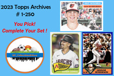 2023 topps archives for sale  Janesville