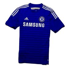 Usado, Camiseta deportiva para hombre Chelsea Adidas 2014 azul poliéster talla M~ segunda mano  Embacar hacia Argentina
