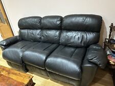 Three seater leather for sale  GREENFORD