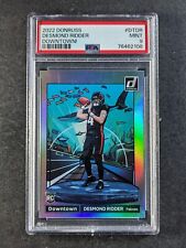 2022 Panini Donruss DESMOND RIDDER Downtown! SSP Insert Rookie RC #DT-DR PSA 9 comprar usado  Enviando para Brazil