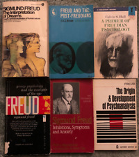 Livros de Sigmund Freud, lote de 6, Interpretação dos Sonhos, Psicologia de Grupo, usado comprar usado  Enviando para Brazil