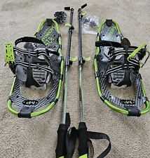 Yukon Charlie 825 Green Mountain Profile Snowshoes  with Bag  for sale  Shipping to South Africa