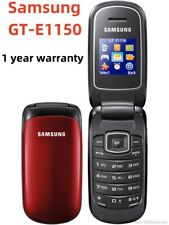 Używany, Samsung GT-E1150 2G GSM Odblokowany przycisk Flip Telefon komórkowy + 1 rok gwarancji na sprzedaż  Wysyłka do Poland