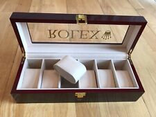 Rolex genuine wooden for sale  LONDON