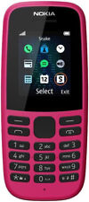 Nokia 105 (2019) Dual SIM Mobile Phone Seniors Phone Button Phone PINK PINK USED for sale  Shipping to South Africa