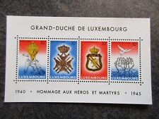 Luxembourg timbre hommage d'occasion  Vouillé