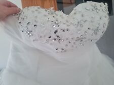 Hochzeitskleid 44 46 gebraucht kaufen  Ochsenhausen