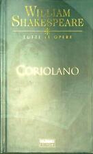Coriolano shakespeare william usato  Italia