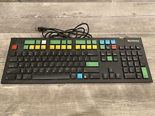 Used, Bloomberg STB100 Wired USB Black Computer PC Keyboard 4 Financial Stock Market for sale  Shipping to South Africa