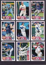 Texas Rangers Team Set (32 cards) 2023 Topps Series 1 & Series 2 & Update Jung, usado comprar usado  Enviando para Brazil