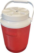 Enfriador de agua Rubbermaid 1 G termo rojo blanco 156A segunda mano  Embacar hacia Mexico