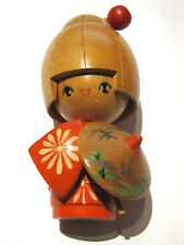 Kokeshi bambola legno usato  Milano