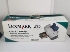 Usado, Impresora Vintage Lexmark Z32 Color Jet 1200 dpi Calidad fotográfica NUEVA OPEN BOX segunda mano  Embacar hacia Argentina