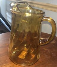 Amber glass water for sale  Weirton