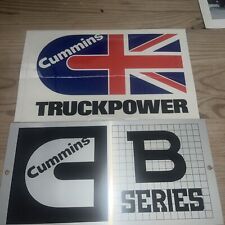 Cummins series badge for sale  BURTON-ON-TRENT