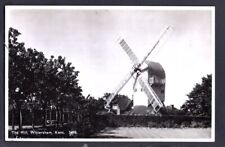 Kent - Wittersham Wiatrak pocztówka fotograficzna - Pocztówka fotograficzna, używany na sprzedaż  Wysyłka do Poland