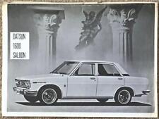 Datsun 1600 saloon for sale  LEICESTER