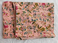 Colcha indiana feita à mão vintage Kantha colcha de algodão cobertor queen size, usado comprar usado  Enviando para Brazil