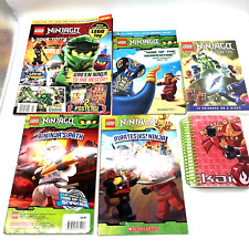 Lote de 4 livros Lego + Kai Journal + 1 DVD Lego Ninjago Masters of Spinjitzu comprar usado  Enviando para Brazil