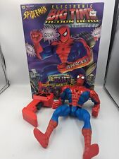 Spider-Man Big Time Action Hero Electronic Toy biz 1996 Sound Battle Grip Box for sale  Shipping to South Africa