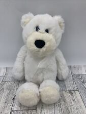 Arco suave de 10 pulgadas de peluche Burton + Burton de peluche blanco oso de peluche segunda mano  Embacar hacia Mexico