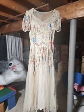 Vtg handmade dress for sale  Telford