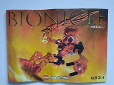 Lego 8534, Bionicle, Toa Mata Tahu 2001, w komplecie z instrukcją obsługi i kanistrem na sprzedaż  Wysyłka do Poland