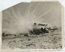WWI RENAULT FT 17 tank chars Miller Field phosphore bombes attaque aérienne 1924 d'occasion  Expédié en France