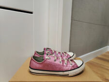 Trampki tenisówki brokatowe różowe błyszczące Converse All Star r.34 21cm na sprzedaż  PL
