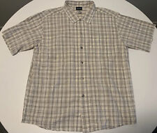 Camisa de Colección Patagonia Para Hombre Ritmo Mangas Cortas Perlas Broches Occidental Exterior Grande segunda mano  Embacar hacia Argentina