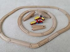 Wooden train track for sale  IPSWICH