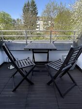 Teakholz balkonset tisch gebraucht kaufen  München