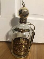 Botella de whisky escocés mezclada chivas Regal con pico de vertido Usada en excelente condición segunda mano  Embacar hacia Argentina