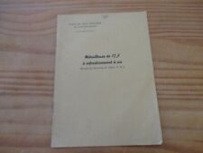 1950 brochure relative d'occasion  Prades